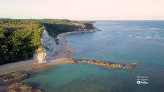 Um drone na Praia do Espelho Trancoso Bahia Brasil [upl. by Orazio]