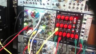 Synthrotek Sequence 8 Eurorack Modular Jam  Tip Top  4ms PEG [upl. by Enyad461]