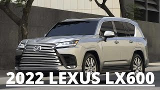 New Lexus LX 600 Review 2021  2022 Lexus LX 600 FSPORT Detailed [upl. by Maighdlin176]