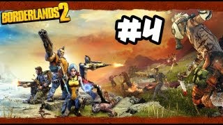 Borderlands 2  Gameplay Walkthrough  Part 4  FLYNT BOSS Xbox 360PS3PC HD [upl. by Noy]