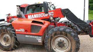 2009 MANITOU MANISCOPIC TELEHANDLER [upl. by Aelanna149]