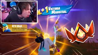 😈ROAD TO UNREAL😈 RUBIUS JUEGA FORTNITE Competitivo RETO NINJA [upl. by Tiny]