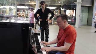 Careless Whisper by George Michael played on public piano [upl. by Hali]