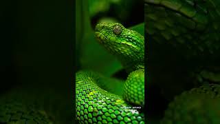 Atheris Squamigera also known as AFRICAN BUSH VIPER । Rainbow Aviary । shorts reels wildlife [upl. by Hemminger]