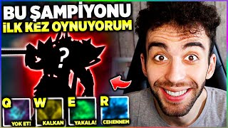 8 YILLIK LOL HAYATIMDA İLK KEZ BU ŞAMPİYONUN VİDEOSUNU ÇEKİYORUM [upl. by Aihsilef]