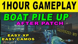 bo6 glitch AFTER PATCH BOAT PILE UP GLITCH for terminus island easy camo glitch and XP glitch [upl. by Eldrid]