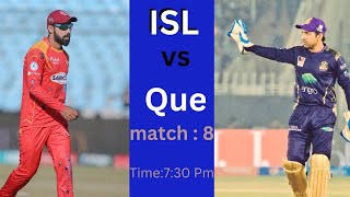 QUE vs ISL Dream11 Team QUE vs ISL Dream11 QUE vs ISL Dream11 Prediction QUE ISL Dream11 T20 [upl. by Koby]