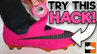 How To Make Laceless Nike Boots Nike to Nemeziz Transformation [upl. by Wie]