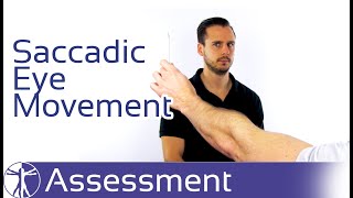 Saccadic Eye Movement  Traumatic Neck Pain amp Cervicogenic Dizziness [upl. by Zinah461]