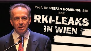 Prof Dr Stefan Homburg  quotHighlights aus dem RKILeakquot Vortrag [upl. by Irwin]