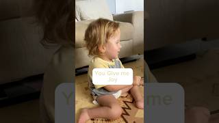 2 year old Jack singing “Joy” by Housefires [upl. by Shornick]