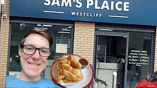 Sams Plaice Westcliff fish and chips in Scunthorpe [upl. by Sillaw]