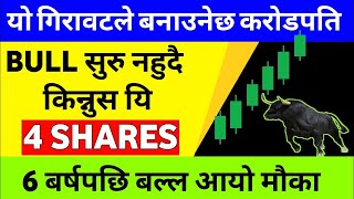 यि ४ SHARES BULL सुरु नहुदै किन्नुस  Share Market top 4 company 2024 in nepal  Blue Chip Stock [upl. by Etteneg]