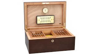 Adorini Humidor Size L Set Up [upl. by Mccourt5]