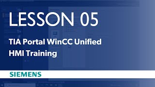 Lesson 05  Connect 1500 PLC to Unified Comfort Panel  Siemens HMI Training [upl. by Jilly]