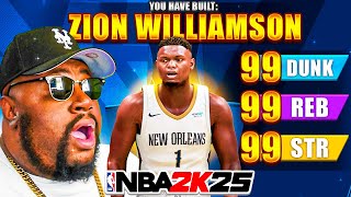 ZION WILLIAMSON IS THE FUTURE OF NBA 2K25 [upl. by Aneekal937]