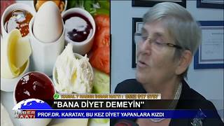 Canan Karatay diyeti ve diyetisyenleri hedef aldı [upl. by Karab519]