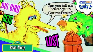 SESAME STREET BIG BIRD GETS LOST  Kids favorite books  BIG BIRD amp LITTLE BIRD [upl. by Cappella430]