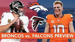 Broncos vs Falcons Preview MUST WIN Game Injury Reports Predictions amp Analysis  NFL Week 11 [upl. by Friedly]