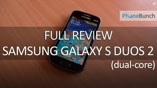 Samsung Galaxy S Duos 2 Review [upl. by Menzies]