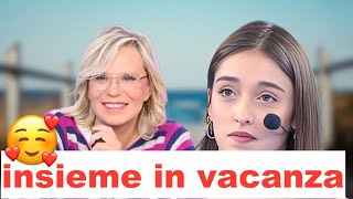 Giulia Stabile in vacanza con Maria De Filippi e non solo con loro spunta proprio lui [upl. by Neira]