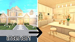 Decorating My Easter Spring House in Bloxburg Interior Build Part 2 [upl. by Oir]