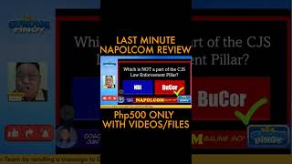 napolcom napolcomreview napolcom2024 gurongpinoy [upl. by Sib410]