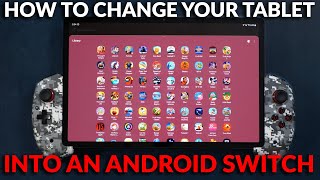 Turn Your Android Tablet Into An Android Switch  iPega 9083B Controller [upl. by Eenad]
