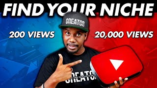 Find Your Niche and FINALLY Beat the YouTube Algorithm as a Small YouTuber [upl. by Deer948]