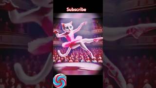 can the amputee kitten stills dance 💃cute cat kitten catlover cartoon trending shortsfeed ⚘🤷😹 [upl. by Corene]