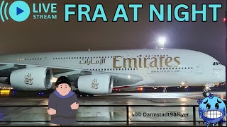 🥶✈️🥶Cold Night FRA Airport Live  Frankfurt Airport Live d98flyer frankfurtairport planespotting [upl. by Calloway422]