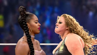 WWE Full Match  Doudrop Vs Bianca Blair  WrestleMania Live Full Match [upl. by Riddle]