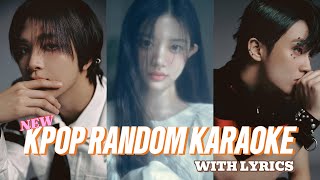 KPOP RANDOM KARAOKE CHALLENGE WITH LYRICS  POPULAR amp ICONIC [upl. by Manfred554]