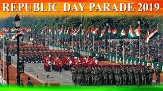 Republic Day Parade 26th January 2019 [upl. by Ahsirpac686]