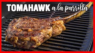 Cómo cocinar Tomahawk Steak a la PARRILLA ¿El mejor corte de carne [upl. by Neurath967]