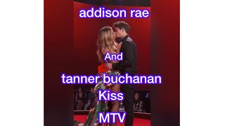 addison rae and tanner buchanan 💞❤️‍🔥 mtv addison rae kiss 💋❤️ shorts [upl. by Gunter557]