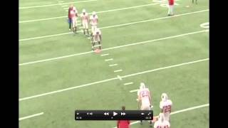 Open Field Tackle Drills University of Wisconsin [upl. by Ecnaled]