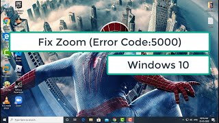 Fix Zoom Error Code  5000 [upl. by Nosiddam1]