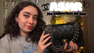 🌙 ASMR FRANÇAIS  MA COLLECTION DE SACS À MAIN 👜 [upl. by Eliathan623]