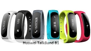 Huawei TalkBand B1  Ein FitnessArmband mit integriertem Headset im Test Deutsch [upl. by Standley]