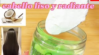 maizena y acondicionador para un cabello liso [upl. by Yirinec]