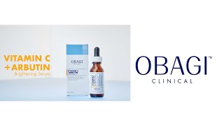 Vitamin C  Arbutin Brightening Serum  OBAGI Clinical [upl. by Assetniuq]