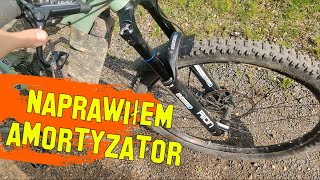 Naprawiłem amortyzator sr suntour  ebike Rower Elektryczny [upl. by Ybrek]