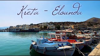 Kreta  Elounda Markt Tavernen Shopping Strand [upl. by Doris896]