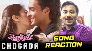 Chogada Song  REVIEW  REACTION  LOVERATRI  Aayush Sharma Warina Hussain [upl. by Nolram]