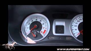 CLIO III GT Gordini 16  Supersprint exhaust sound  Revs [upl. by Pail]