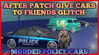 AFTER PATCH GIVE CARS TO FRIENDS GLITCH GTA5 FACILITY GCTF GTA V CAR DUPE [upl. by Salahi]