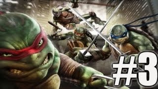 Chapter 2  Teenage Mutant Ninja Turtles Out of the Shadows Walkthrough Part 3 TMNT OotS [upl. by Oetomit]