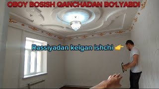 OBOY BOSISH QANCHADAN  RASSIYADAN KELGAN ISHCHI 👍 shortvideo shorts [upl. by Alaster884]