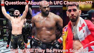 Questions About Each Current UFC Champion [upl. by Ranice661]